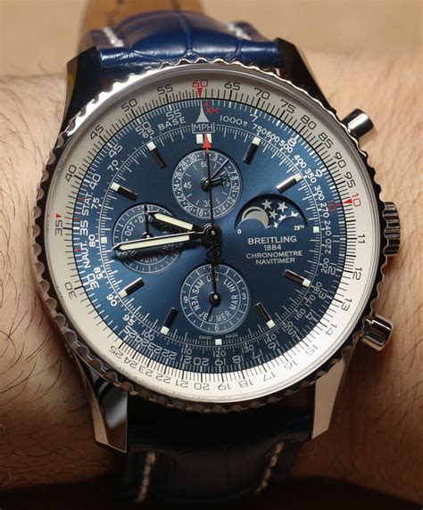 breitling navitimer blue orange|breitling navitimer bezel.